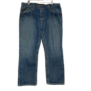 Ariat‎ Work FR M4 Low Rise boot cut jean. Size 38/30